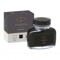 PARKER Flacon 50ml encre Bleue effaçable. En blister.