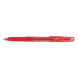 PILOT Stylo bille SUPER GRIP G pointe fine encore Rouge