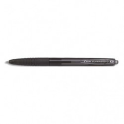 PILOT Stylo bille SUPER GRIP G rétractable pointe fine encre Noire