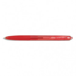 PILOT Stylo bille SUPER GRIP G rétractable pointe fine encre Rouge