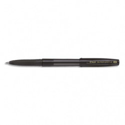PILOT Stylo bille SUPER GRIP G pointe moyenne encore Noire