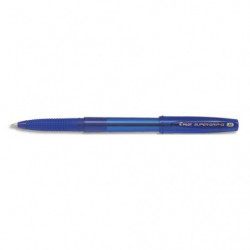 PILOT Stylo bille SUPER GRIP G pointe moyenne encore Bleue