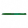 PILOT Stylo bille SUPER GRIP G rétractable pointe moyenne encre Vert