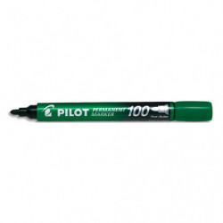 PILOT Marqueur permanent MARKER 100 pointe conique fine encre Vert