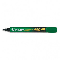 PILOT Marqueur permanent MARKER 400 pointe biseautée large encre Verte