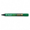 PILOT Marqueur permanent MARKER 400 pointe biseautée large encre Verte