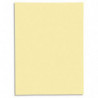 EXACOMPTA Paquet de 50 chemises 1 rabat SUPER 250 en carte 210 grammes Jaune