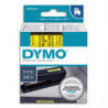 DYMO Ruban D1 Noir/Jaune 9MMX7M pour 1000/1000+/2000/3500/4500/5000/5509