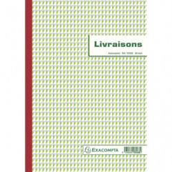 EXACOMPTA Manifold Livraisons 29,7x21cm - 50 feuillets tripli autocopiants