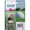 EPSON Cartouche Jet d'Encre DURABrite Ultra Magenta XL ''Balle de Golf'' 34 - C13T34734010