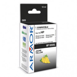 ARMOR Cartouche Jet d'encre reman pour HP 935XL Jaune C2P26AE K20593OW avec gestion des niveaux d'encre