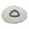 VILEDA Recharge Frange en microfibre Blanche pour starterkit UltraSpin Mini - Dim. : L3 x H0,5 x P3 cm
