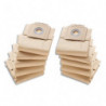 KARCHER Lot de 10 Sacs en papier, 2 couches, pour aspirateur 10/1