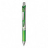 PENTEL Stylo à bille energel rétractable 0,7 mm. Encre à pigment infalsifiable Verte.