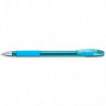 PENTEL Stylo à bille IFEEL IT à capuchon 0,7mm. Encre Turquoise.