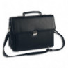 OBERTHUR Cartable rigide BRADFORD 2 compartiments - Dimensions : 38 x 13 x 29 cm coloris Noir