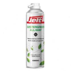 JELT Aérosol dépoussiérant DUSTERGREEN toutes positions gaz1234ze HFO sans HFC 650ml/300g 108910