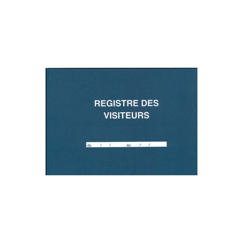 ELVE Registre des visiteurs 21 x 29,7cm 96 pages