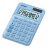 CASIO Calculatrice de bureau 12 chiffres Bleue Claire MS-20UC-LB-S-EC