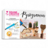 GRAINE CREATIVE Kit pyrogravure