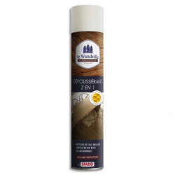 ST WANDRILLE Aérosol de 500 ml dépoussiérant 2 en 1