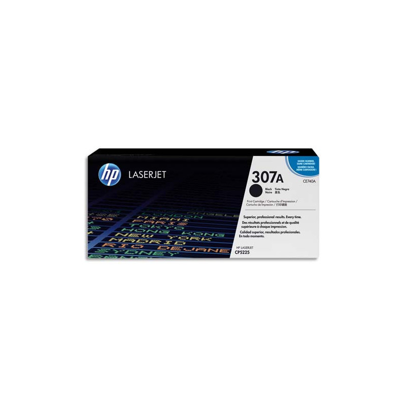 HP Cartouche Laser Noir CE740A