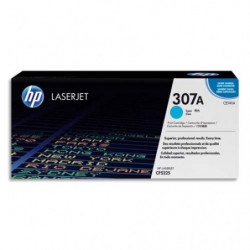 HP Cartouche Laser Cyan CE741A