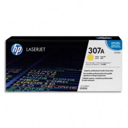 HP Cartouche Laser Jaune CE742A