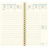 EXACOMPTA Semainier VERONE, Septembre à Décembre 2025, 1 semaine sur 2 pages, 9x16cm, assortis
