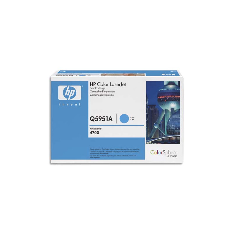 HP Cartouche Laser Cyan Q5951A