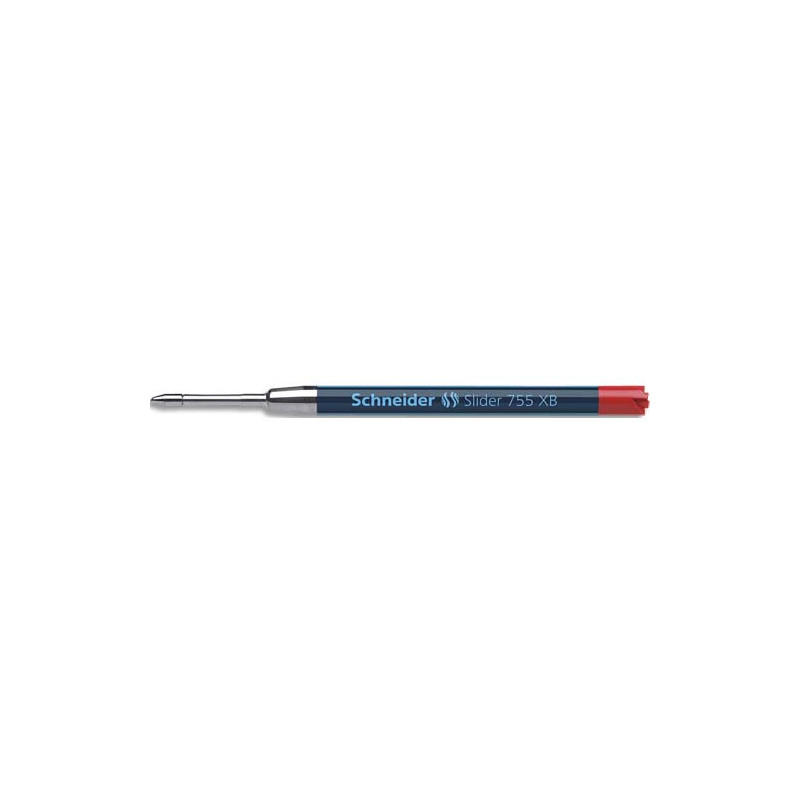 SCHNEIDER Recharge bille slider 755 XB - Encre viscoglide Rouge