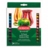 DERWENT ACADEMY Set de 24 pastels à l'huile, couleurs assorties