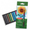 DERWENT ACADEMY Set de 12 pastels tendres, couleurs assorties