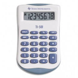 TEXAS INSTRUMENTS Calculatrice de poche TI-501 - 501/FBL/11E1