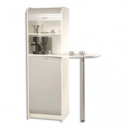SIMMOB Meuble de rangement pour machine à café et four micro ondes 3 colis