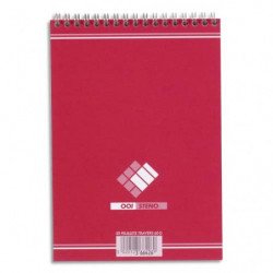 HAMELIN Bloc bureau 001 format 14,8 x 21 cm (A5) 180 pages unies 60g. Spirale en-tête