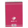 HAMELIN Bloc bureau 001 format 14,8 x 21 cm (A5) 180 pages lignées 60g. Spirale en-tête