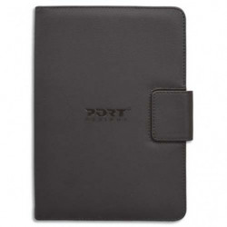 PORT DESIGNS Folio universel Noir en simili cuir 8,9'' 201334