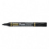 PENTEL Marqueur permanent N850 Pointe ogive, encre indélébile à base alcool. Noir