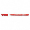 STABILO SENSOR F stylo-feutre pointe fine sur amortisseur (0,3 mm) - Rouge