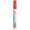 UNI-BALL Marqueur peinture à base d'huile indélébile pte moy ogive corps métal coloris Rouge UNI PAINT