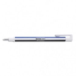 TOMBOW Stylo gomme pointe ronde, corps Bleu/Blanc/Noir