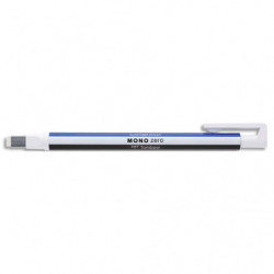 TOMBOW Stylo gomme MONO ZERO. Pointe rectangulaire de 2,5mm. Rétractable et rechargeable.