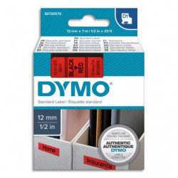 DYMO Ruban D1 Noir/Rouge...
