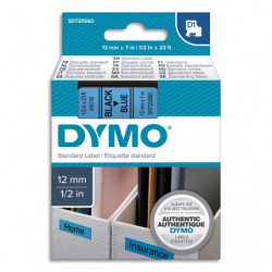 DYMO Ruban D1 Noir/Bleu...