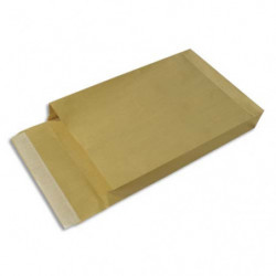 GPV Paquet de 50 pochettes kraft armé brun 34x46 5cm