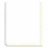 EXACOMPTA Boîte 1000 feuilles listing 70g autocopiantes blanc/jaune 240x12 2plis bande Caroll détachable