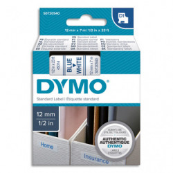 DYMO Ruban D1 Bleu/Blanc...