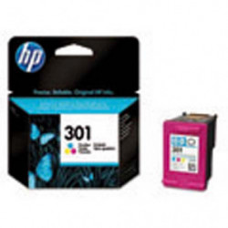 HP 301 Cartouche d'Encre Trois Couleurs Authentique (CH562EE)