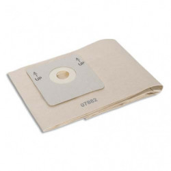 TASKI Lot de 10 Sacs d'aspiration Beige en papier capacité 8 litres pour aspirateur Taski Go